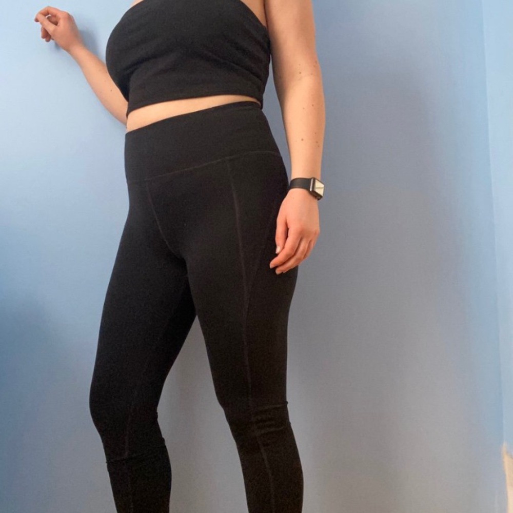 Girlfriend Collective Black Leggings
